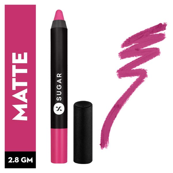 SUGAR Matte As Hell Crayon Lipstick (01 to 18) - 1