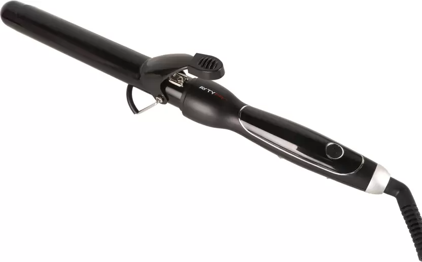 AYTY PRO Curling Tong ,Ceramic Barrel with digital display Electric Hair Curler (Barrel Diameter: 25MM)) - 1