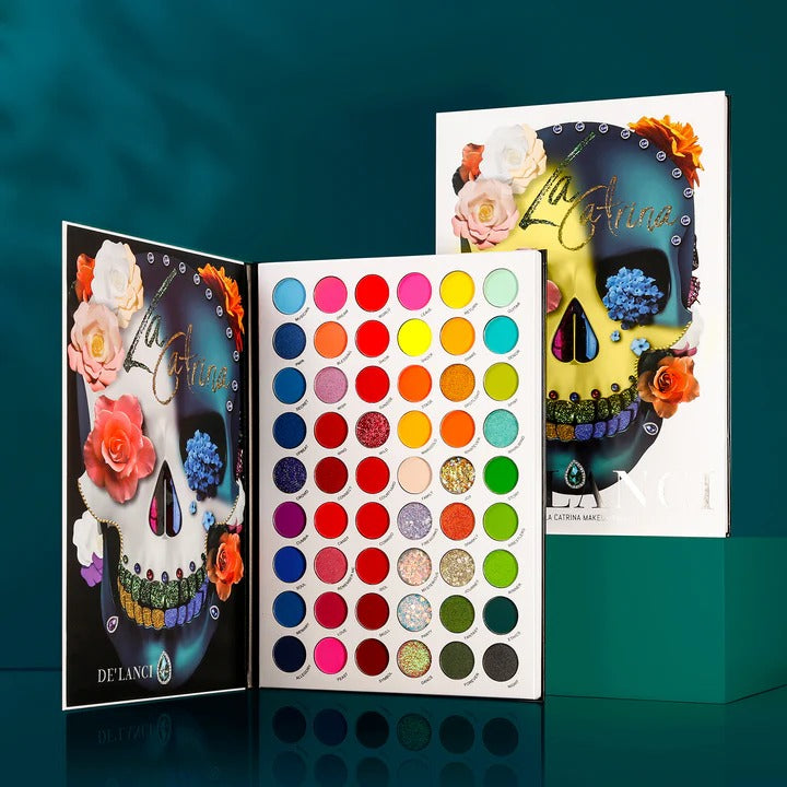 DE'LANCI 54 Color La Catrina Eyeshadow Palette - 1