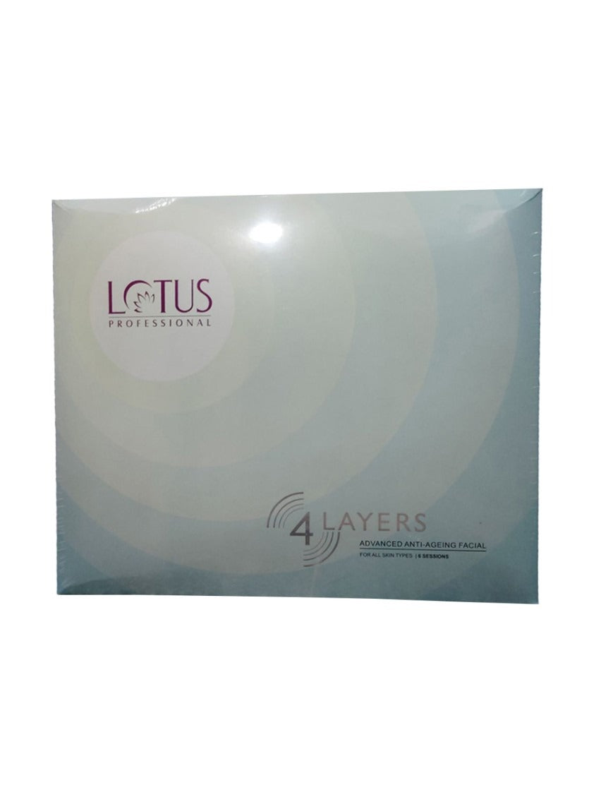 Lotus Professional 4-Layer Advanced Anti-Ageing Facial Kit - 378g - 1