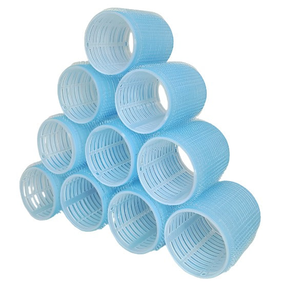 Hair Roller Big Size In Blue Colour - 10 piece - 1