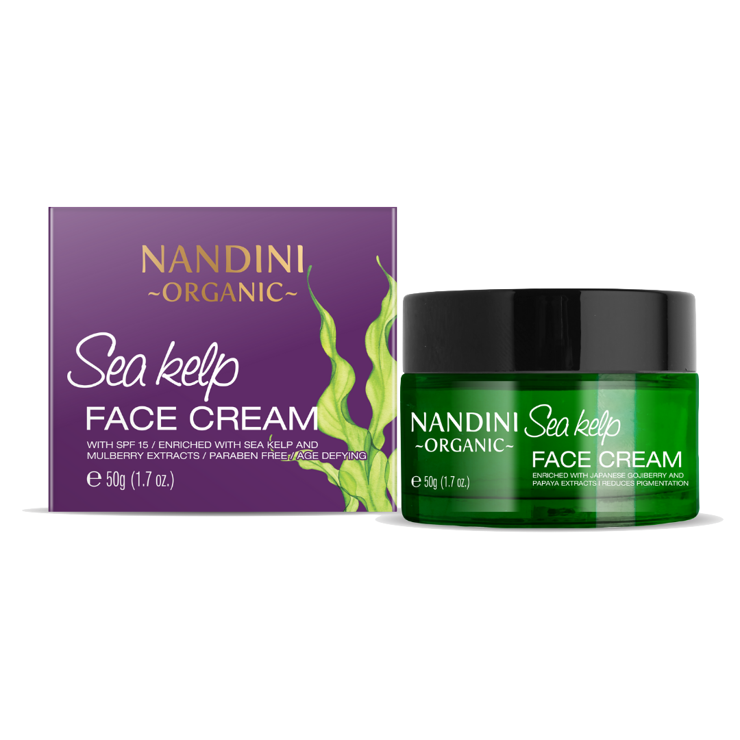 Nandini Organic Sea Kelp Face Cream with SPF 15 - 1