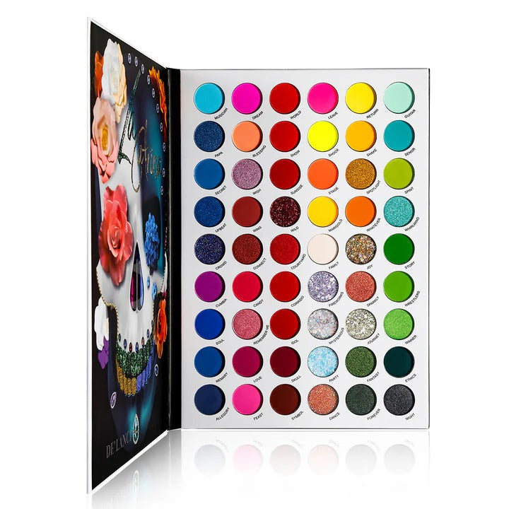 DE'LANCI 54 Color La Catrina Eyeshadow Palette - 2