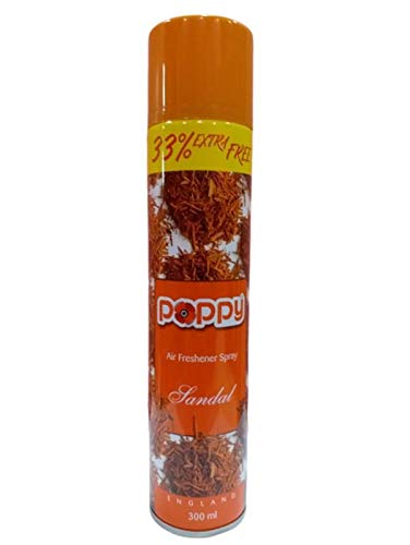 Poppy Sandal Premium Air Freshener 300ML (33% Extra) - 1