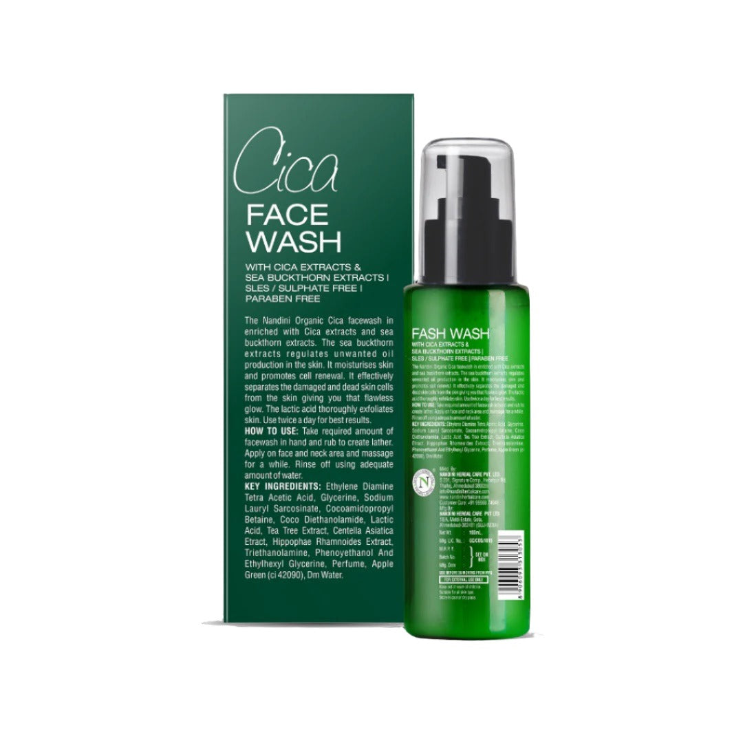 Nandini Organic Cica Facewash Face Wash  (100 ml) - 2