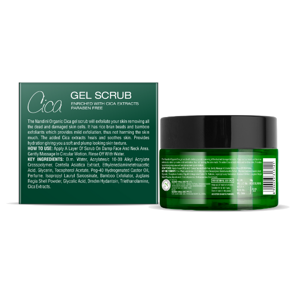 Nandini Organic Cica Gel Scrub - 2