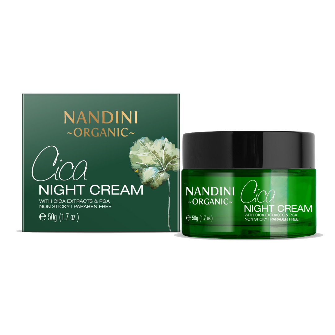 Nandini Organic Cica Night Cream - 50g - 1