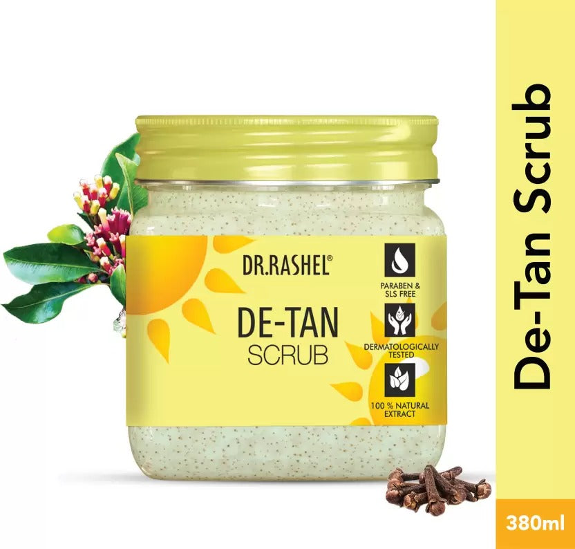 DR.RASHEL De-Tan Face & Body Scrub - 380ml - 1