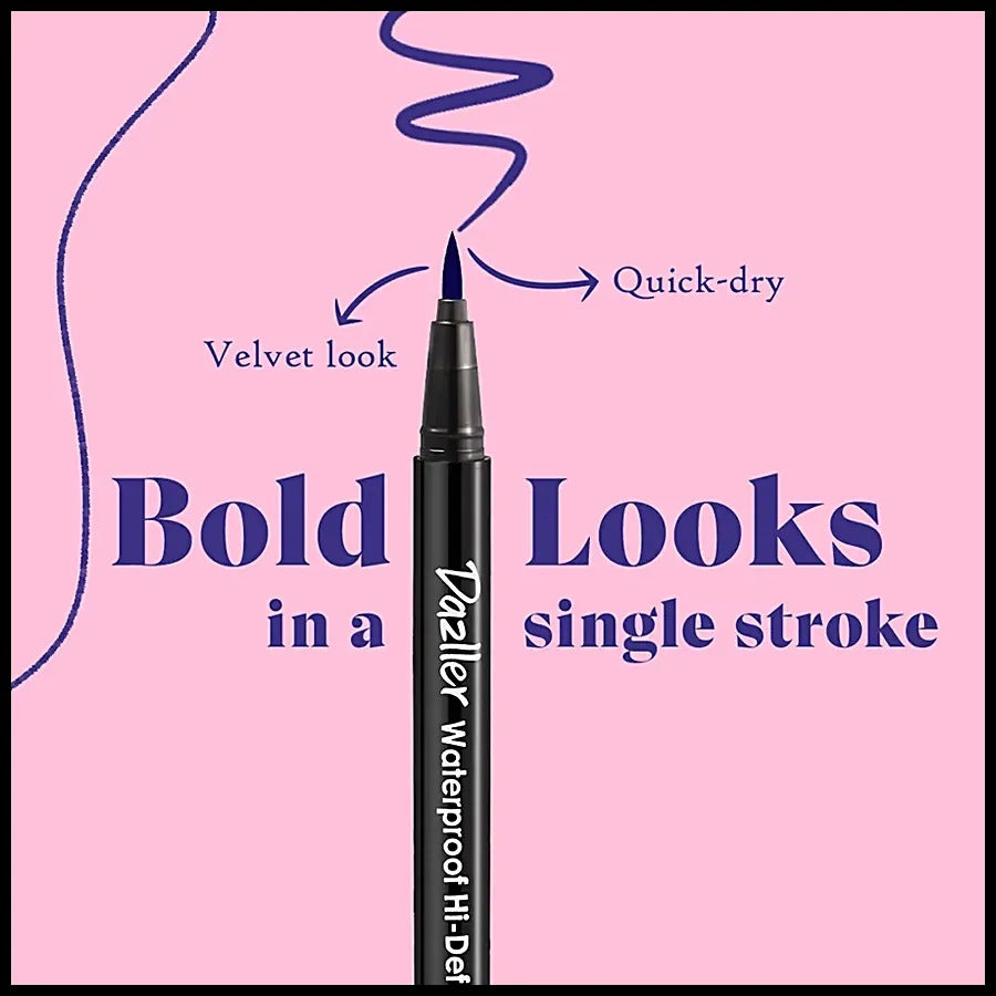 Dazller Waterproof Hi-Def Eyeliner Black - 2