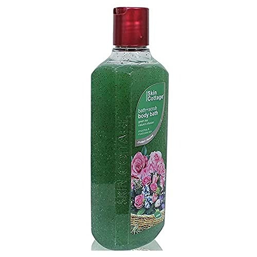 Skin Cottage Green Tea Body Bath + Scrub – 400ml - 1
