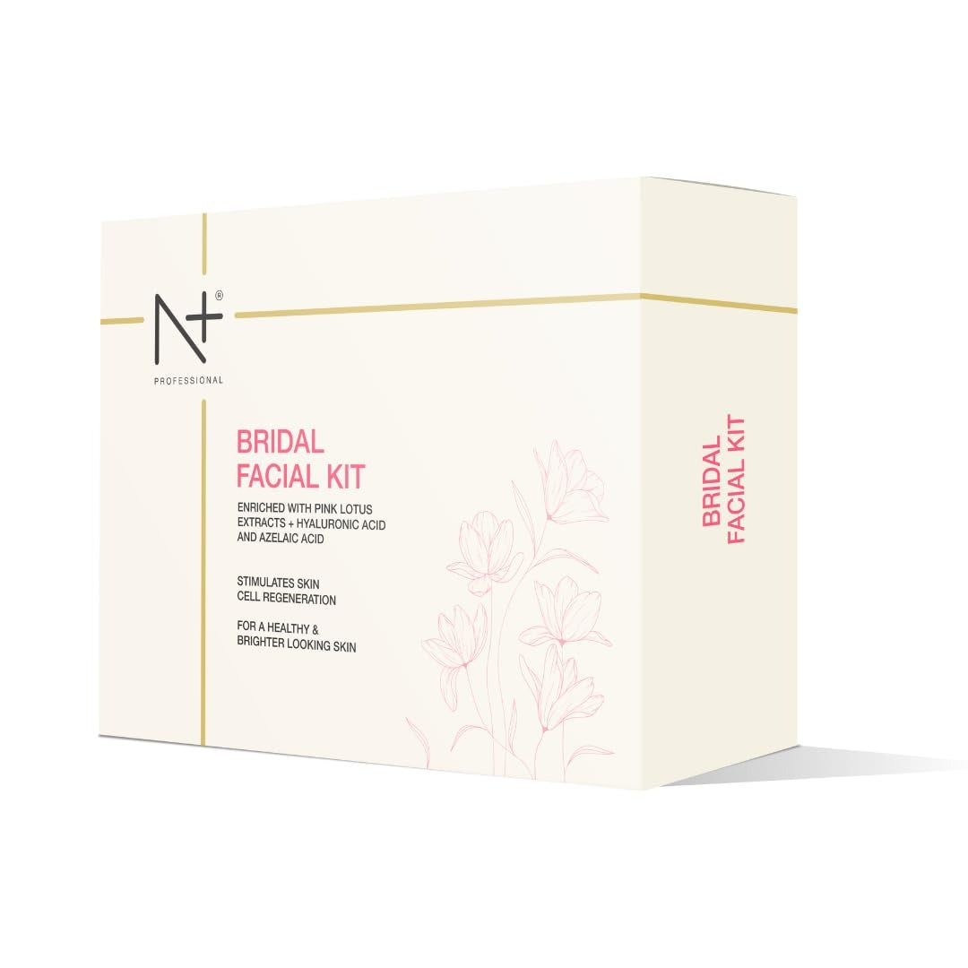 Bridal Facial Kit, Enriched with Pink Lotus Extracts, Hyaluronic Acid & Azelaic Acid - 1
