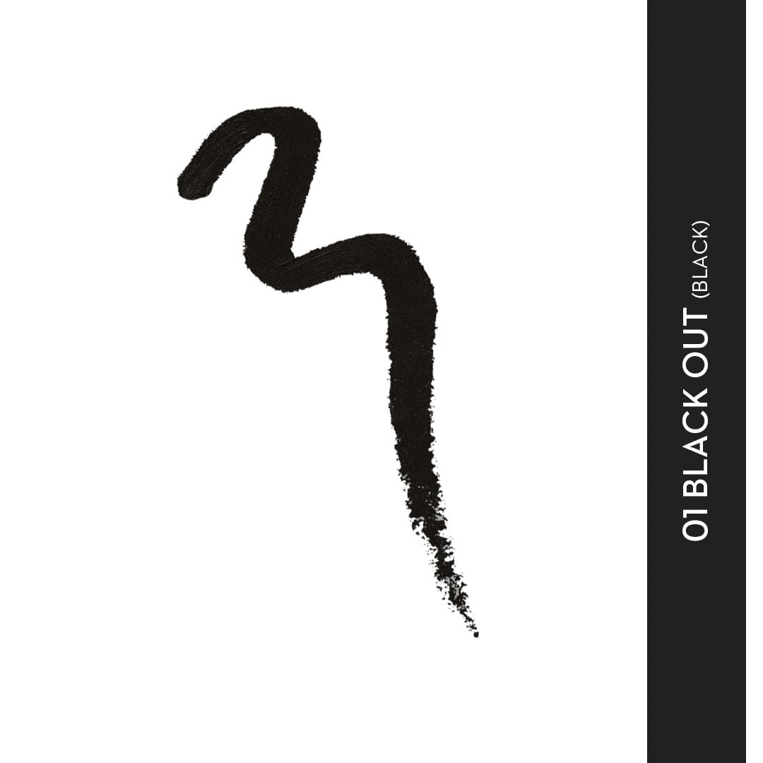 SUGAR Kohl Of Honour Intense Kajal - 01 Black Out (Single Blister) - 2