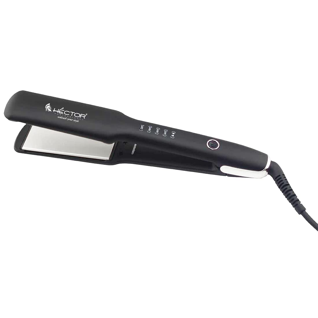 Hector Titanium Pro Plus Hair Straightener (Black) - 1