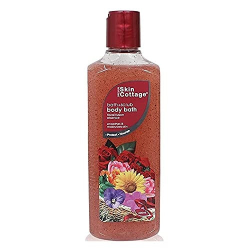 Skin Cottage Floral Fusion Body Bath + Scrub – 400ml - 1