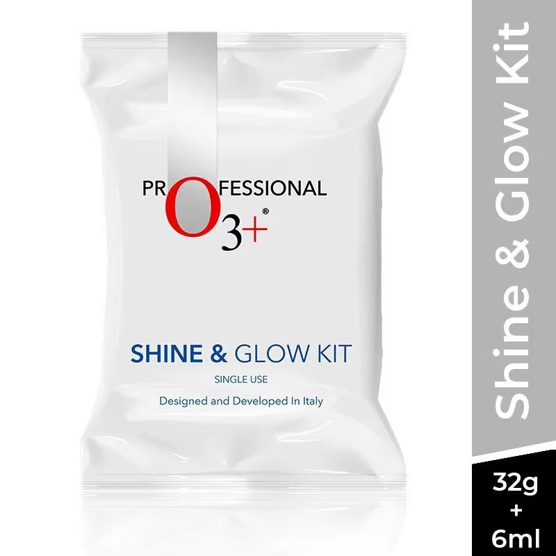 O3+ Shine & Glow Facial Kit For Instant Glow (32gm+6ml) - 1