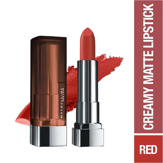Maybelline New York Color Sensational Creamy Matte Lipstick Collection Shade(500-817) - 2
