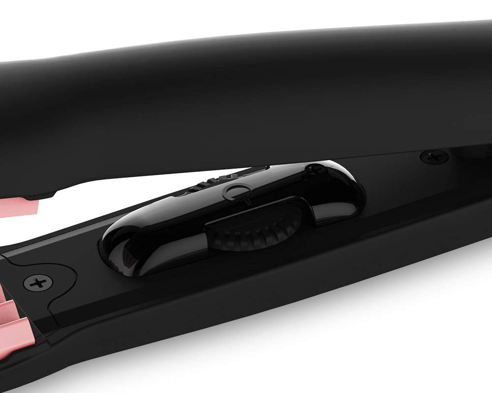 TORLEN PROFESSIONAL TOR 051 Rose Gold Ceramic Plates Hair Crimper | 120 to 230 Degree | Temperature Controller Styling Crimping Machine For Women - 2