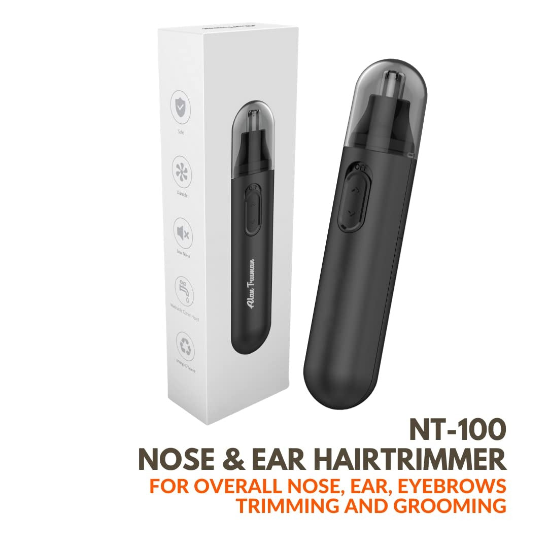 Alan Truman NT-100 Stainless Steel Nose & Ear Trimmer, Black, Unisex - 2