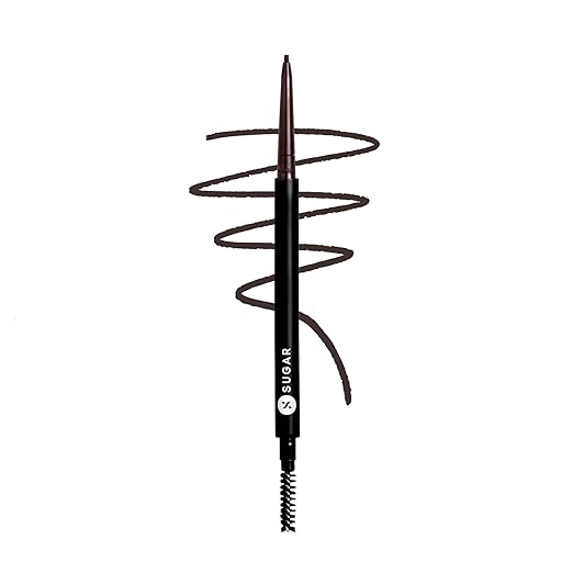 SUGAR Cosmetics Arch Arrival Micro Brow Pencil (01 Jerry Brown, 02 Taupe Tom) - 1