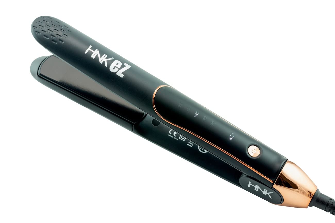 Hnk Hair N Kraft Ez Hair Straightener Black Ceramic Coated Plate - 1