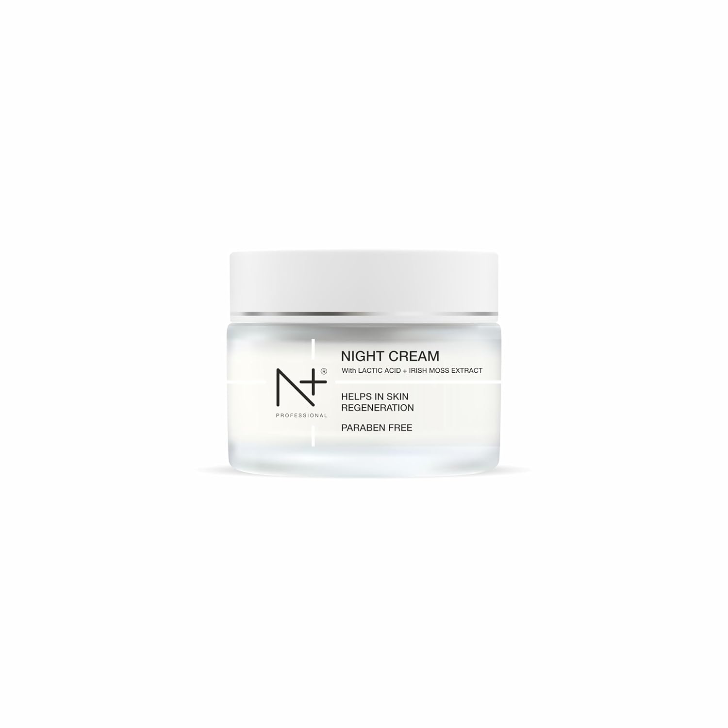N Plus Professional Night Cream with Lactic Acid and Irish Moss Extract - 2