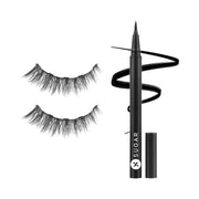 SUGAR Cosmetics Maximeyes Drama Magnetic Eyelashes & Eyeliner Powder - 01 Genuine