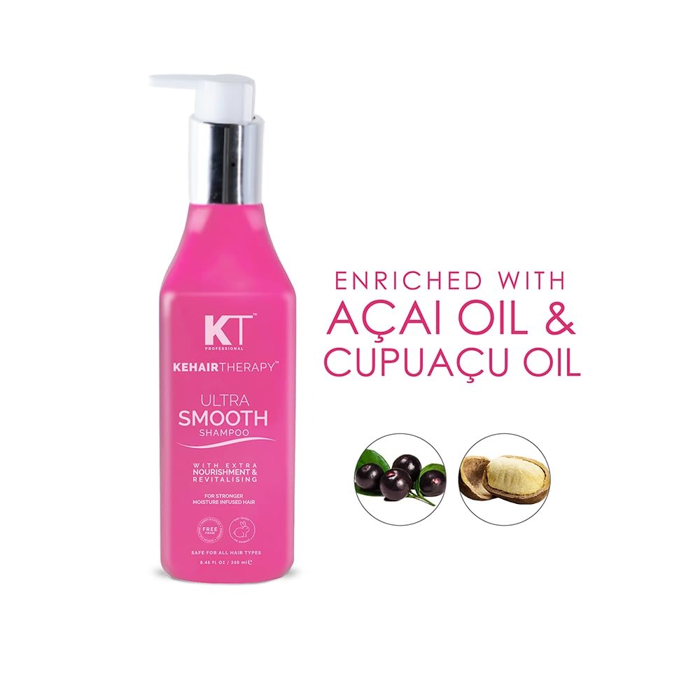 KT Professional Kehairtherapy Sulfate-free Ultra Smooth Shampoo - 2