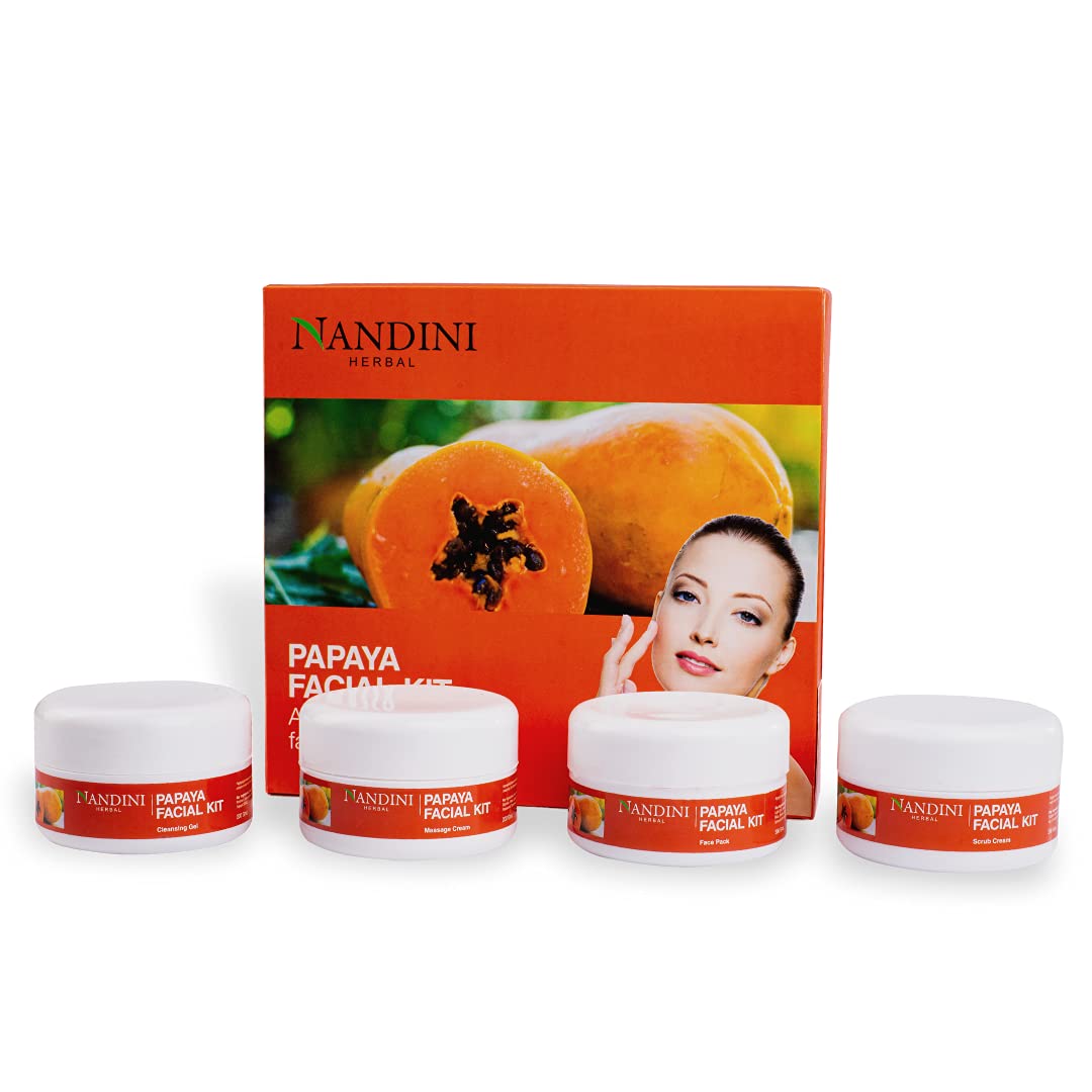 Nandini Herbal Papaya Facial Kit 210gm. - 1