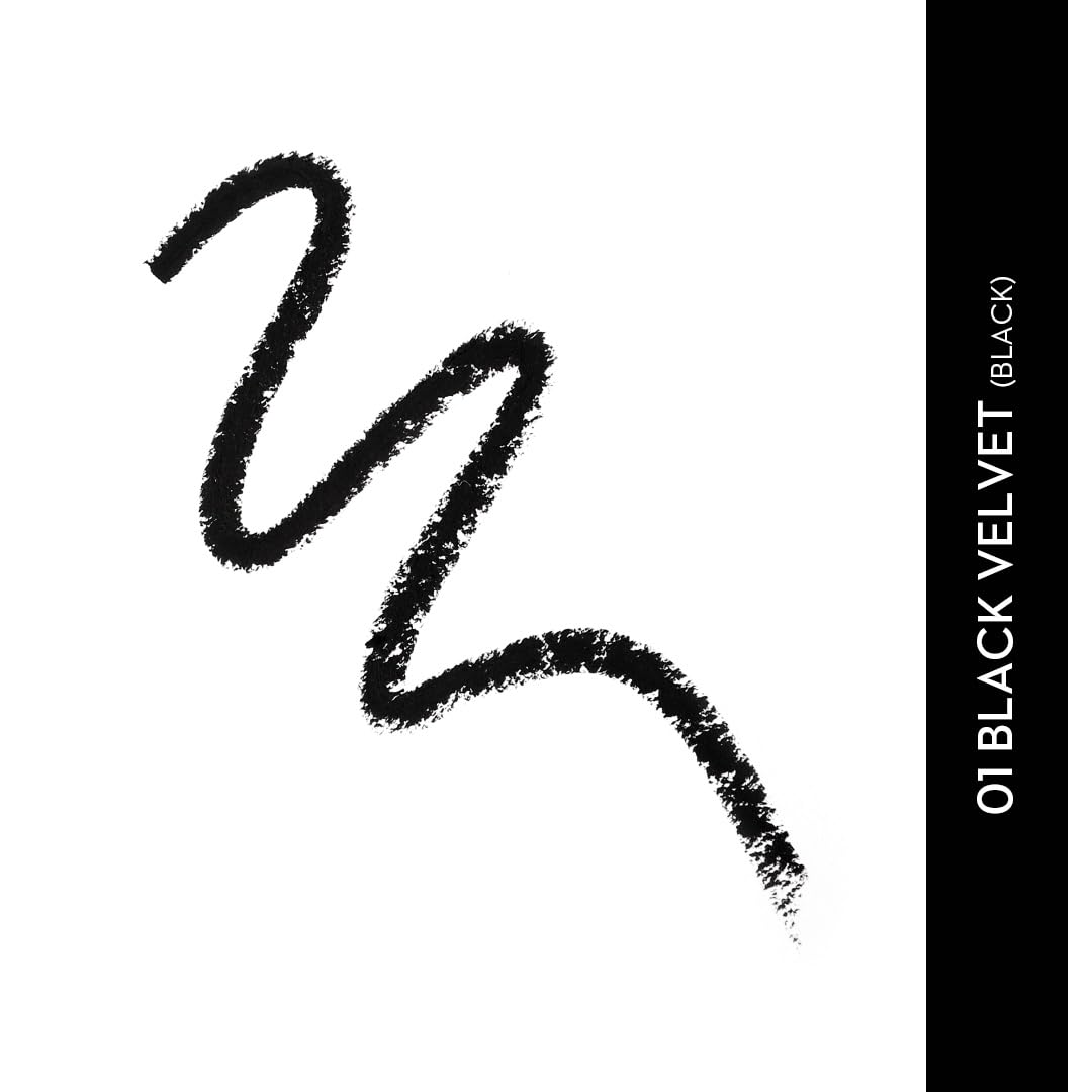 SUGAR Cosmetics - Twist And Shout - Fadeproof Kajal Gel- 01 Black Velvet (Black Kajal) - 2