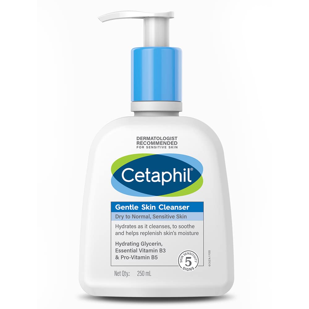 Cetaphil Gentle Skin Cleanser for Dry to Normal, Sensitive Skin - 250 ml - 1