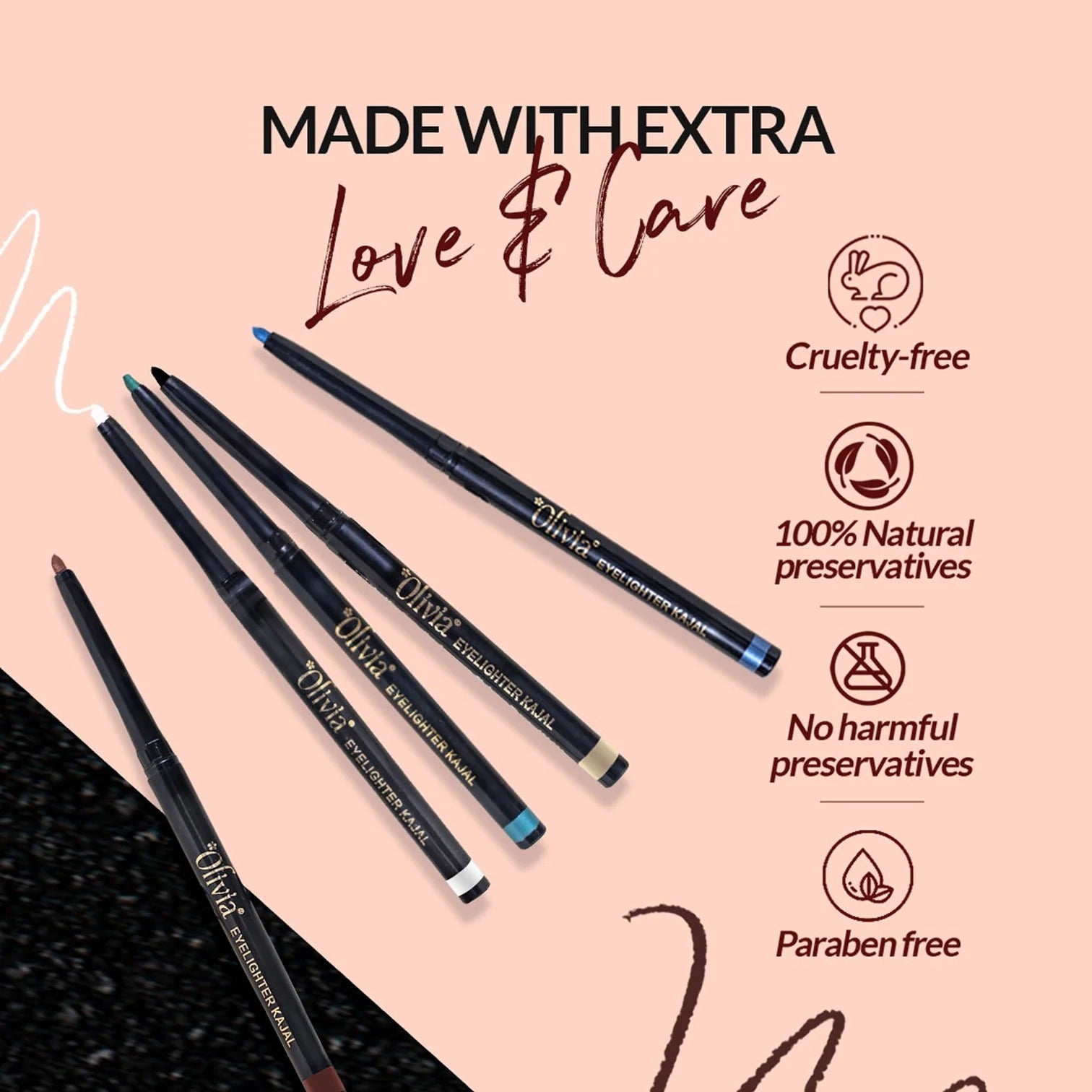 Olivia Eye Lighter Kajal Emerald Vibes