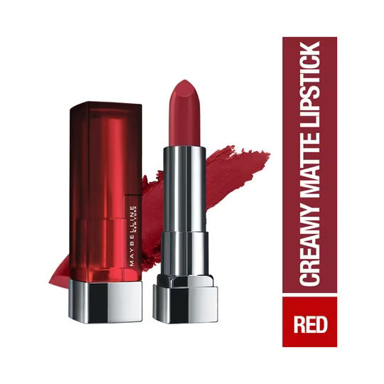 Maybelline New York Color Sensational Creamy Matte Lipstick Collection Shade(500-817) - 1