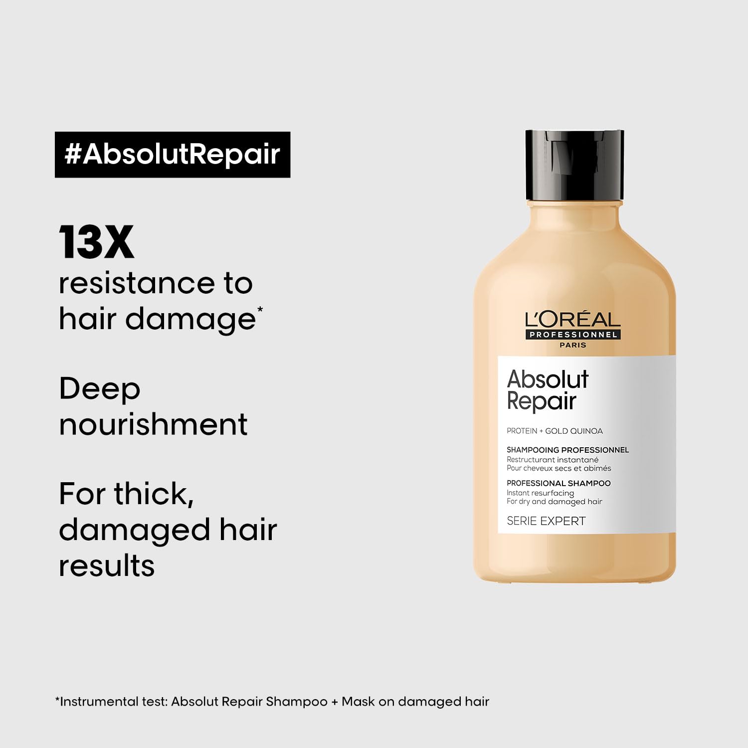 L'OREAL PROFESSIONNEL PARIS Absolut Repair Shampoo 300ML - 2