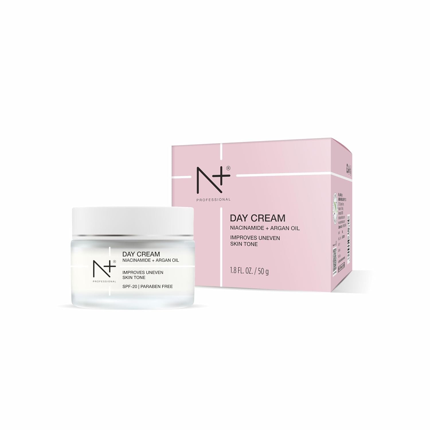 N+ Professional Day Cream with Niacinamide + Argan Oil SPF 20 - 1