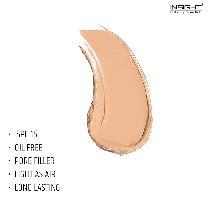 Insight Cosmetics Mousse Foundation with SPF-15 (Cream Natural, Soft Honey) - 2