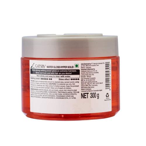 Gatsby Water Gloss | Long Lasting Hold Holding Level 7 -  300gm - 2