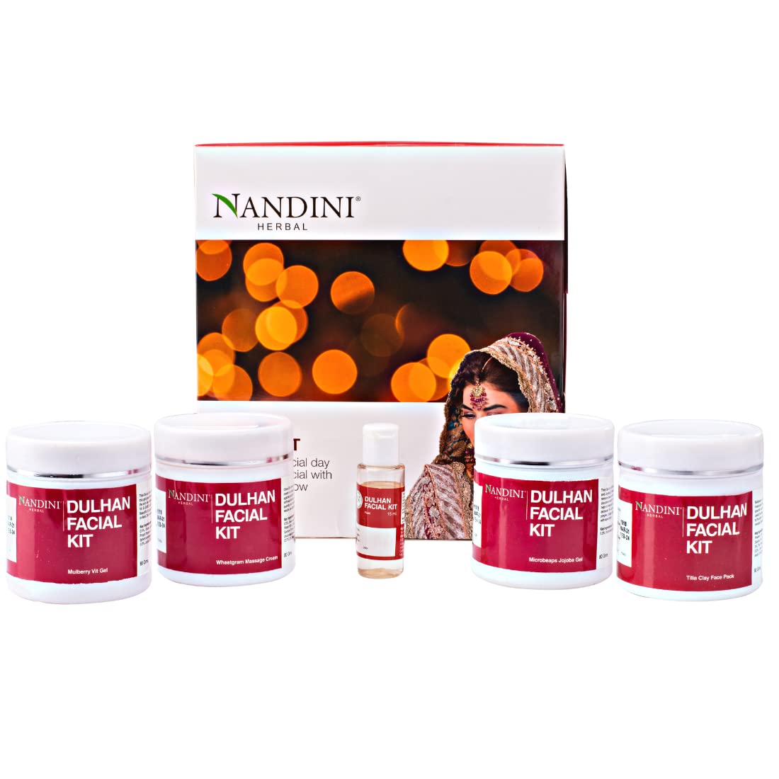 Nandini Herbal Dulhan Facial Kit 80g - 1
