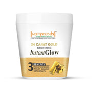 Aryanveda 24 Carat Gold Bleach Cream - For All Skin Types (250g)