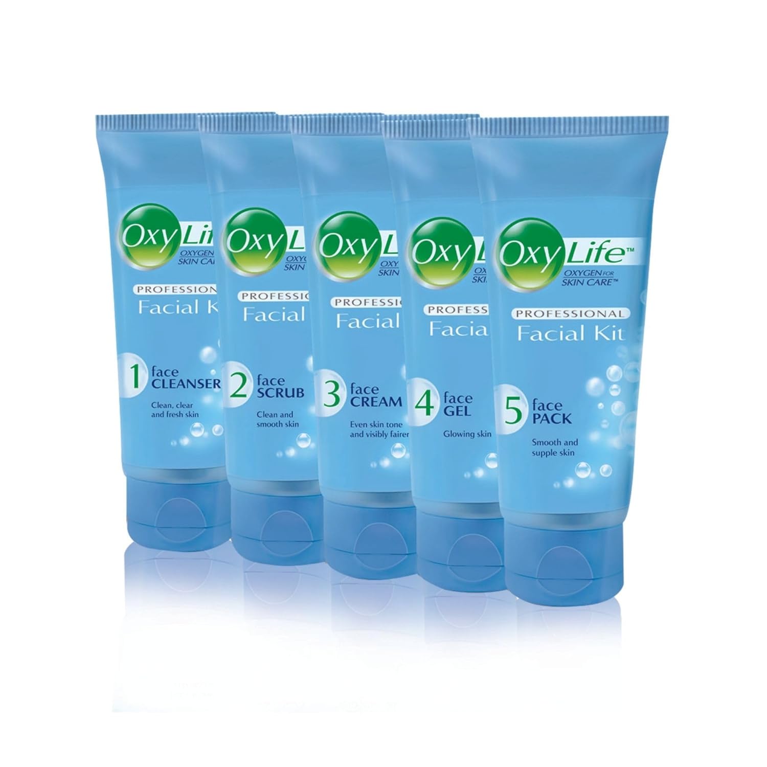 Oxylife Salon Professional Proyouth Pure Oxygen Facial Kit - 285g | With Oxysphere Technology | Revitalises & Hydrates Skin | Advanced Anti-Ageing Formaula | For All Skin Types | Professional Spa Like Experience
