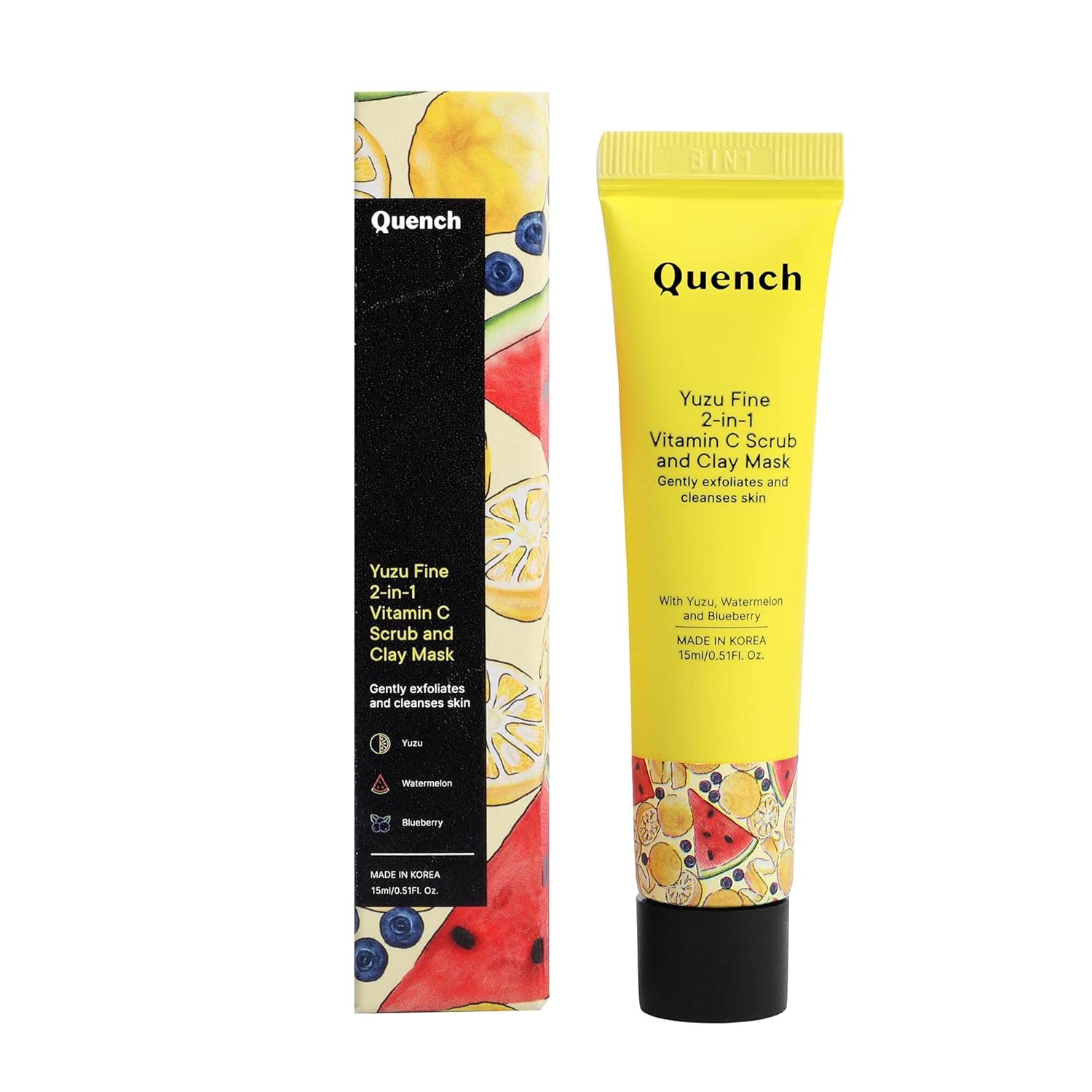 Quench Vitamin C Scrub & Clay Mask - 50ml - 1