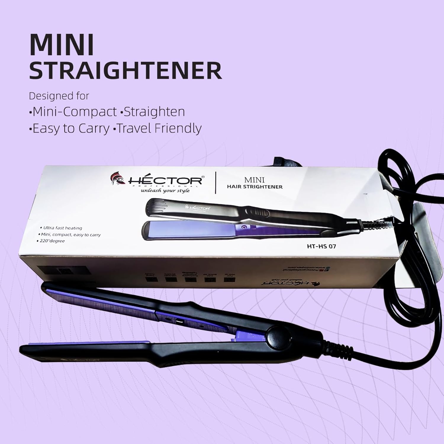 Hector Mini Hair Straightener - 2
