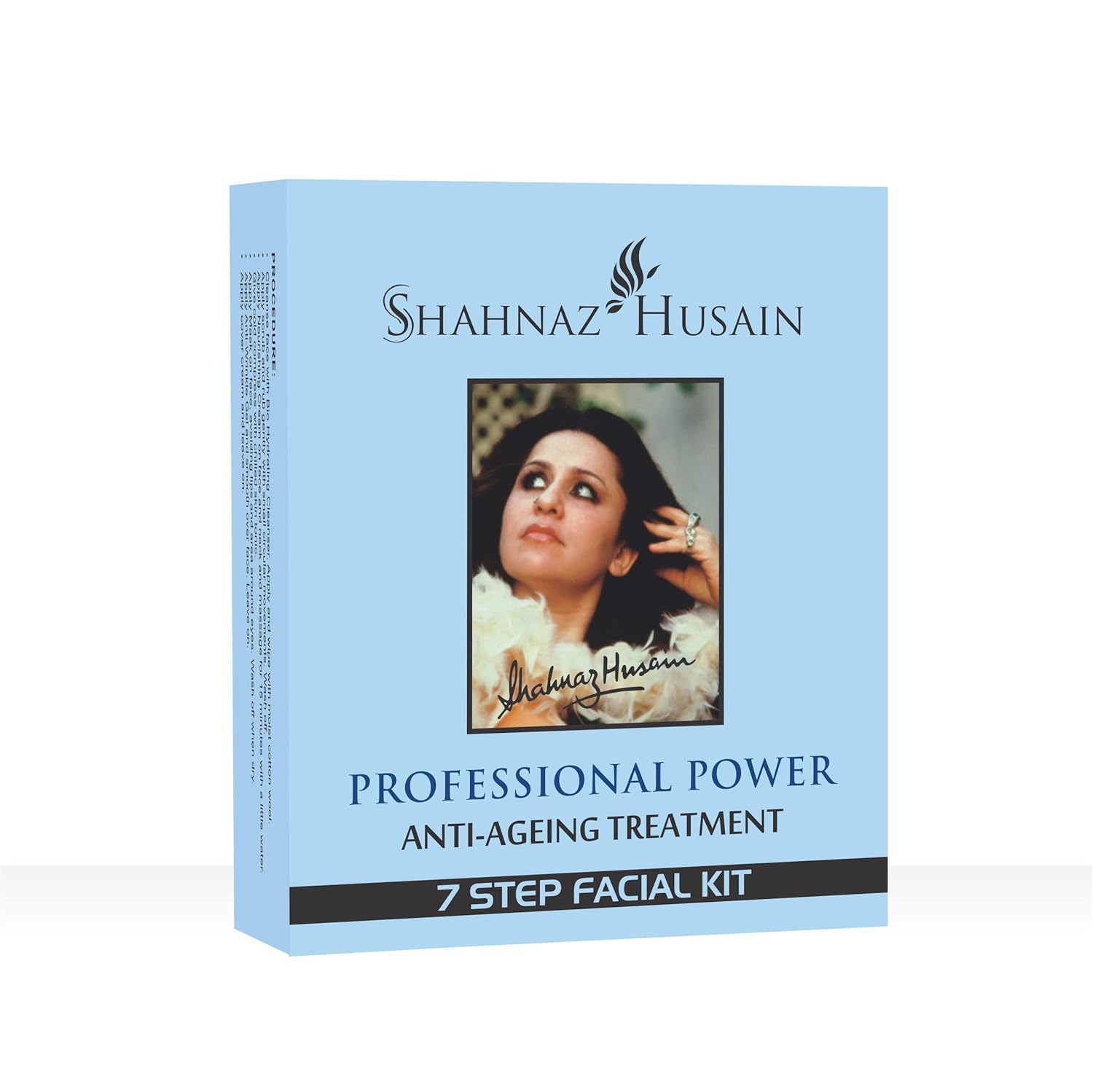 Shahnaz Husain Professional Power Anti-Ageing Treatment | 7 Step Facial Kit | (48g+15ml) - 1