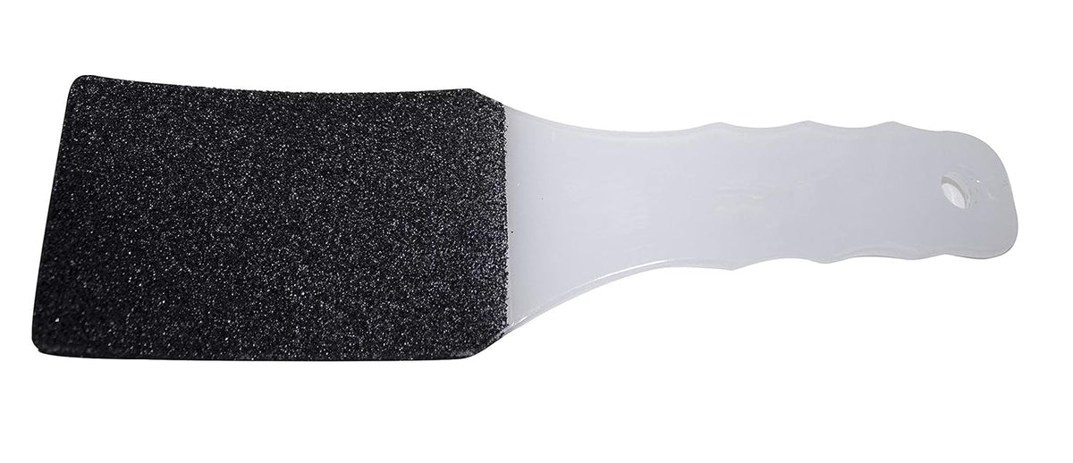 Double-Sided Curved Foot File & Callus Remover for Smooth Feet (Grey) - 1