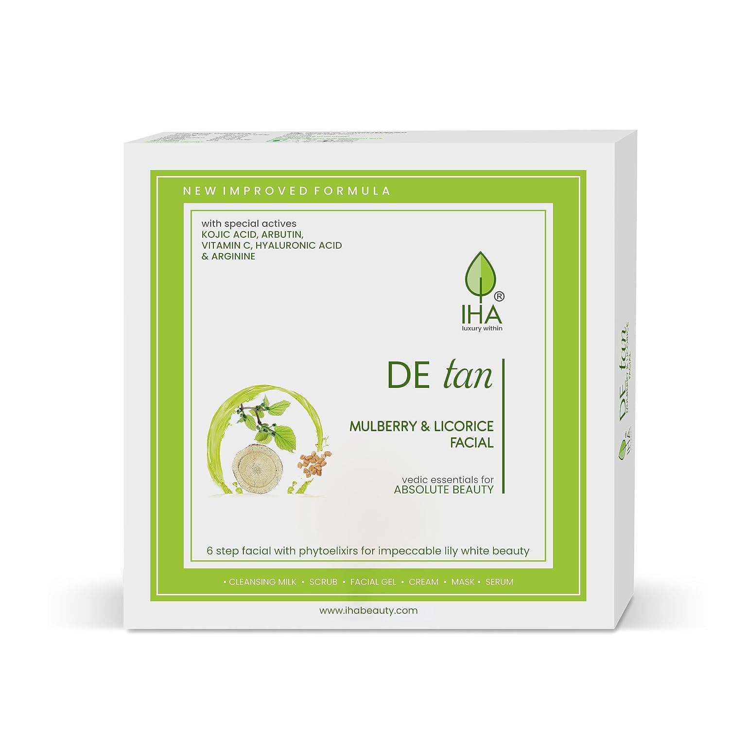 IHA Anti Tan Mulberry & Licorice Big Facial Kit 295g - 1