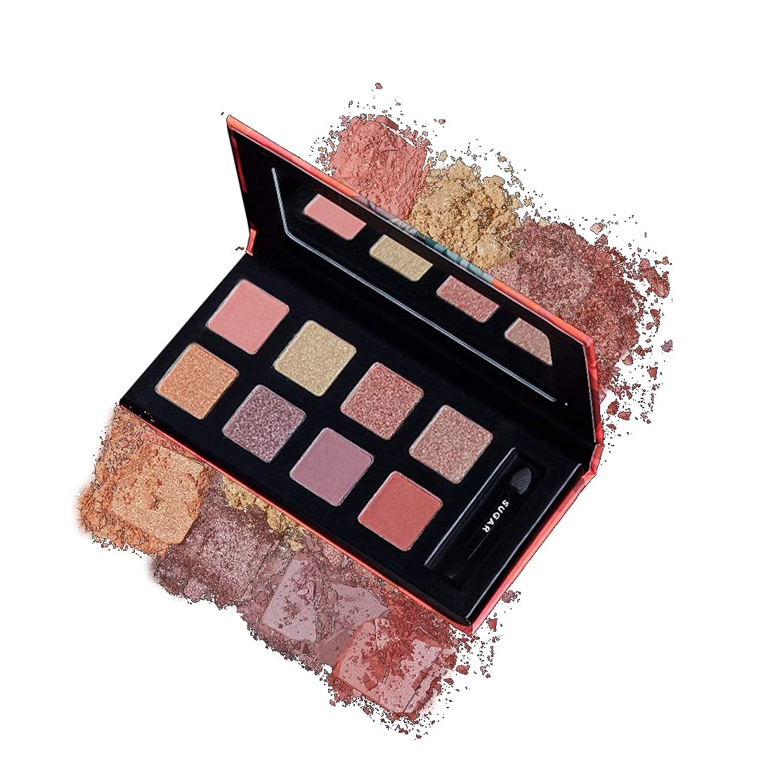 SUGAR Cosmetics Blend The Rules - Eyeshadow Palette 04 Fetish | PowderParaben-Free, Multicolor, Matte Finish - 1