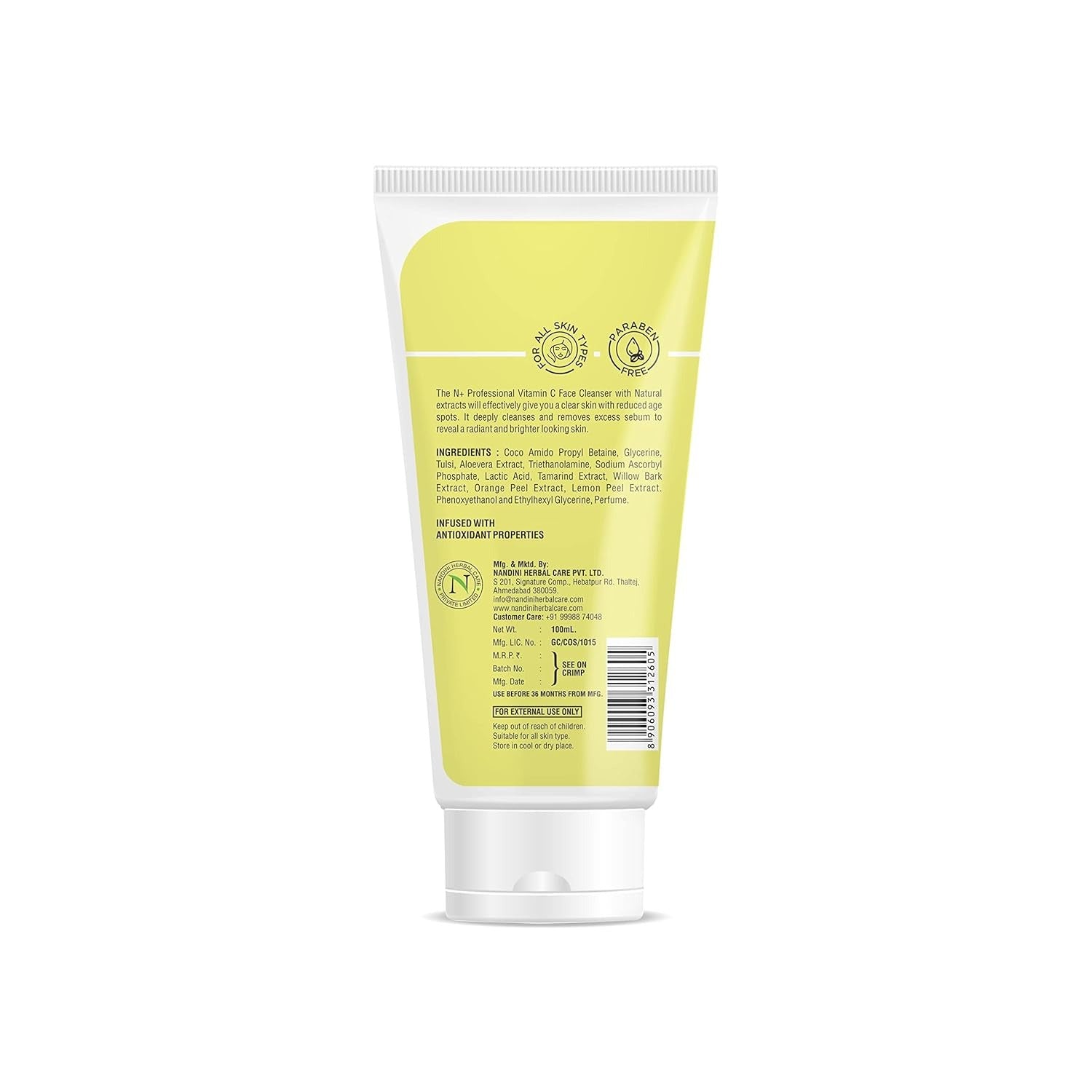N+ Professional Vitamin C Face Wash - 100ml - 2