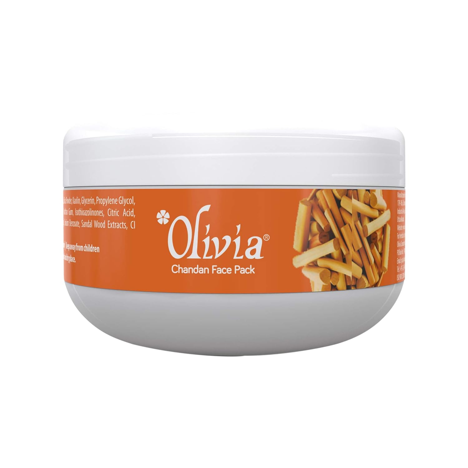 Olivia Chandan Face Pack Natural Skin Care For Glowing Skin - 400g - 2