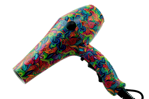 HNK Hair dryer Hippie 2400W With 2 Nozzle 2 Speed Setting Hair styler - 2