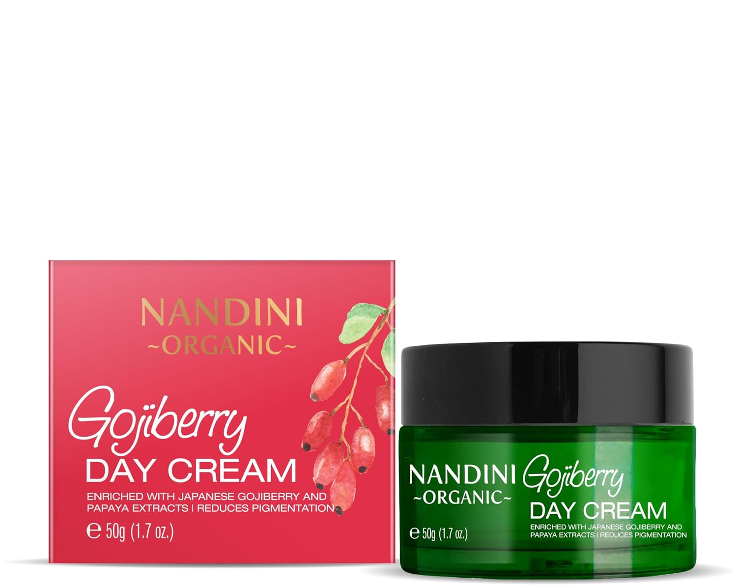 Nandini Organic Gojiberry Day Cream - 50g - 1