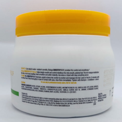 Matrix Biolage Smooth Proof Smoothing Masque (490 g) - 2